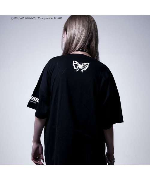 sanrio（サンリオ）の「†サンリオキャラクタースペシャルアイテム†オリジナル『クロミＴシャツ 』/半袖Tシャツ/オーバーサイズカットソー（Tシャツ/カットソー・レディース・ブラック・FREE）」の7枚目の写真