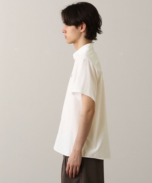 FRAPBOIS（フラボア）の「プレフラシャツ（シャツ/ブラウス・レディース・ホワイト/ブラック・1/2）」の3枚目の写真