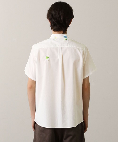 FRAPBOIS（フラボア）の「プレフラシャツ（シャツ/ブラウス・レディース・ホワイト/ブラック・1/2）」の4枚目の写真