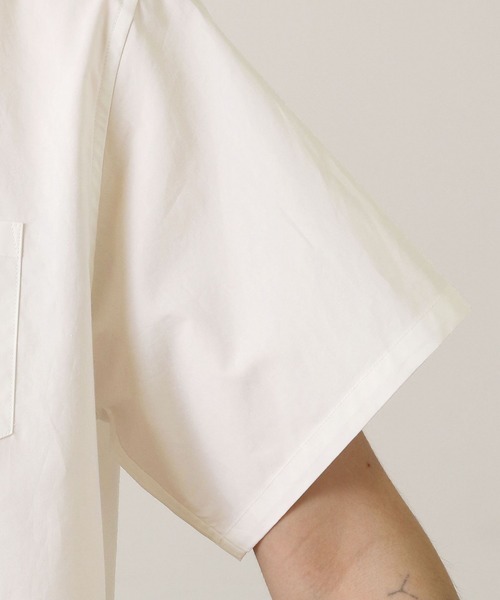 FRAPBOIS（フラボア）の「プレフラシャツ（シャツ/ブラウス・レディース・ホワイト/ブラック・1/2）」の6枚目の写真