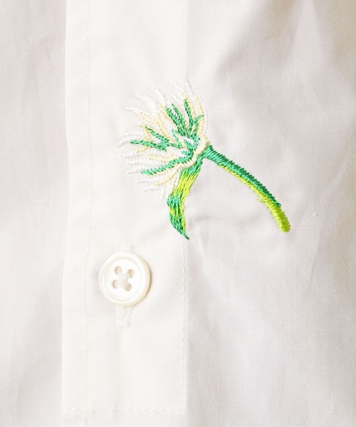 FRAPBOIS（フラボア）の「プレフラシャツ（シャツ/ブラウス・レディース・ホワイト/ブラック・1/2）」の9枚目の写真