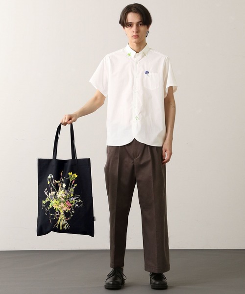 FRAPBOIS（フラボア）の「プレフラシャツ（シャツ/ブラウス・レディース・ホワイト/ブラック・1/2）」の14枚目の写真