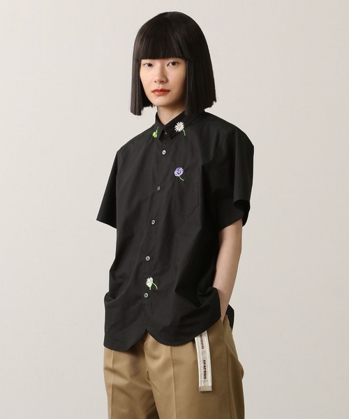 FRAPBOIS（フラボア）の「プレフラシャツ（シャツ/ブラウス・レディース・ホワイト/ブラック・1/2）」の20枚目の写真