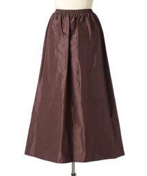 Drawer（ドゥロワー）の「Drawer シルクタフタギャザースカート