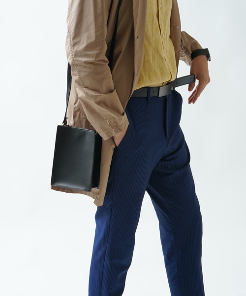 MURA(ムラ)の「スプリットレザー スクエア ミニ ショルダーバッグ(ショルダーバッグ・レディース・ホワイト/ブラック/キャメル/ベージュ・FREE)」の22枚目の写真