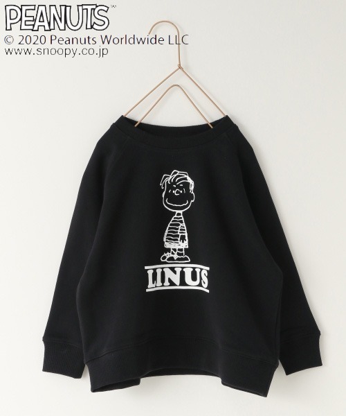 LOWRYS FARM(ローリーズファーム)の「PEANUTSクループルオーバー 919939(スウェット・キッズ・ホワイト/ブラック/ブルー・MEDIUM/LARGE/X-LARGE)」の3枚目の写真