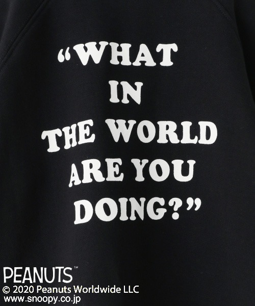 LOWRYS FARM(ローリーズファーム)の「PEANUTSクループルオーバー 919939(スウェット・キッズ・ホワイト/ブラック/ブルー・MEDIUM/LARGE/X-LARGE)」の11枚目の写真