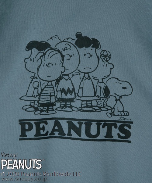 LOWRYS FARM(ローリーズファーム)の「PEANUTSクループルオーバー 919939(スウェット・キッズ・ホワイト/ブラック/ブルー・MEDIUM/LARGE/X-LARGE)」の12枚目の写真