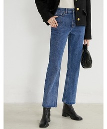 Fano Studios | 【Fano Studios】【2020AW】ストレートシルエット 裾切りっぱなしデニムパンツ FQ20K032(デニムパンツ)