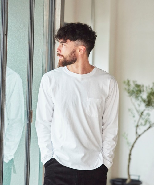 GOOD ON L/S POCKET T-SHIRTS GOLT1306 (グッドオン)（Tシャツ/カットソー）｜Good On（グッドオン）Tシャツ/カットソー
