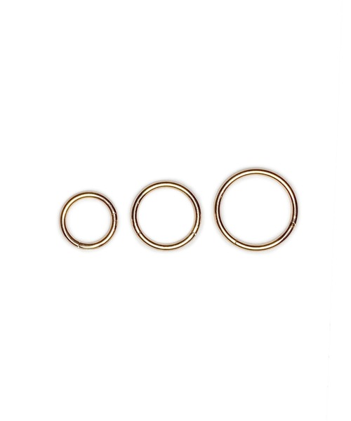 MORPH(モルフ)の「MORPH モルフ セグメントクリッカー ボディーピアス 16ゲージ 6mm~12mm(ピアス(片耳用)・レディース・ピンクゴールド・6/8/10/12)」の1枚目の写真