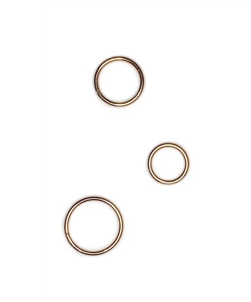 MORPH(モルフ)の「MORPH モルフ セグメントクリッカー ボディーピアス 16ゲージ 6mm~12mm(ピアス(片耳用)・レディース・ピンクゴールド・6/8/10/12)」の2枚目の写真