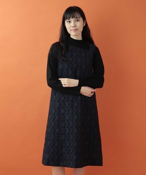 Diamante ジャカードワンピース ワンピース Jocomomola ホコモモラ のファッション通販 Zozotown