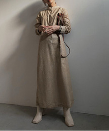 Ameri | GEOMETRIC FLOWER LACE DRESS(ワンピース)