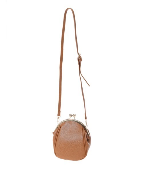 fifth(フィフス)の「がま口ポシェットバッグ(ショルダーバッグ・レディース・キャメル/ホワイト・FREE)」の11枚目の写真