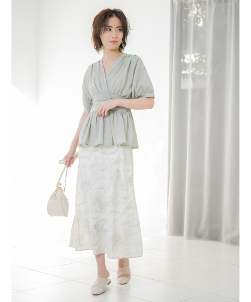 fifth(フィフス)の「がま口ポシェットバッグ(ショルダーバッグ・レディース・キャメル/ホワイト・FREE)」の12枚目の写真