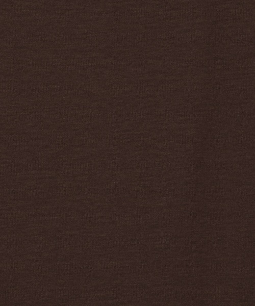 ESTNATION(エストネーション)の「ESTNATION / コットンスムースノースリーブTシャツ(Tシャツ/カットソー・レディース・ブラック/ネイビー/オフホワイト/キャメル/ダークブラウン/ライトグレー・FREE)」の11枚目の写真