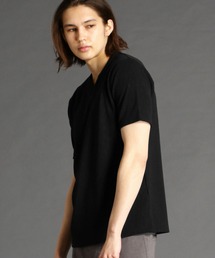 MONSIEUR NICOLE | ブリスターメランジジャカードTシャツ(Tシャツ/カットソー)