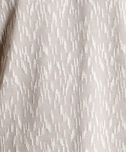 MONSIEUR NICOLE（ムッシュニコル）の「ブリスターメランジジャカードTシャツ（Tシャツ/カットソー・メンズ・ブラック/ブラウン/ホワイト/グレー/テラコッタ/ダークブルー・MEDIUM/LARGE/X-LARGE）」の9枚目の写真