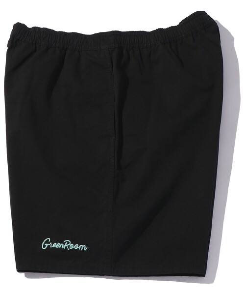 FREAK'S STORE（フリークスストア）の「WEB限定 GREENROOM×FREAK'S STORE/グリーンルーム 別注 ワイドイージーショーツ/セットアップ対応/レオパード柄（チノパンツ・メンズ・グリーン系その他/レオパード/ベージュ/ブラック/ブルー・SMALL/LARGE/MEDIUM）」の6枚目の写真