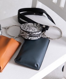 Mysa&Liina | ２ＷＡＹヴィーガンレザーリングマルチケース(ショルダーバッグ)