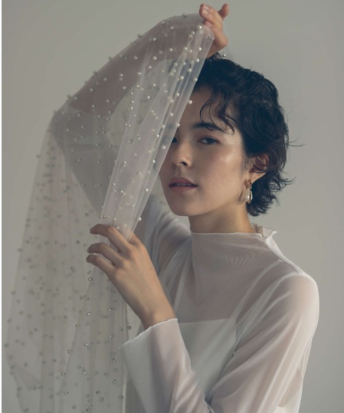 kaene（カエン）の「チュールメロウオールインワン（つなぎ/オールインワン・レディース・ブラック/ミント/オフホワイト・38/36/34）」の12枚目の写真