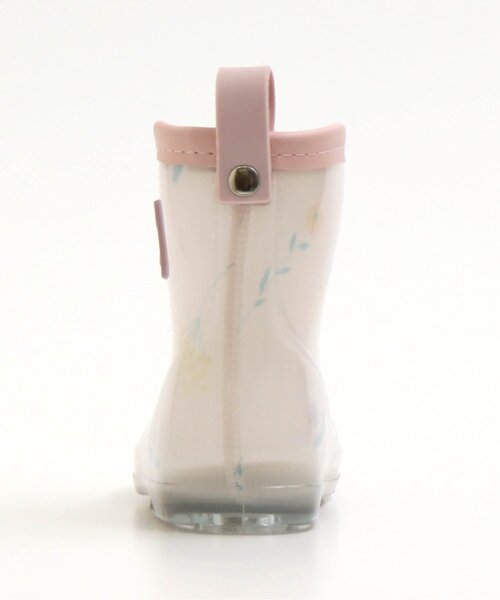 apres les cours(アプレレクール)の「ボタニカル柄レインシューズ(レインシューズ・キッズ・ピンク・19/14/16/15 /17/18)」の5枚目の写真