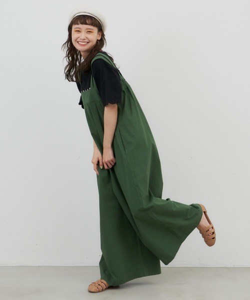 MERLOT(メルロー)の「スカラップスリーブプリントTee(Tシャツ/カットソー・レディース・オフホワイト/ブラック/ライトブルー・FREE)」の12枚目の写真
