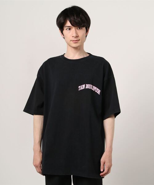 TAIN DOUBLE PUSH Tシャツ リバーシブル XL ビック　人気 ROYAL FLASH（ロイヤルフラッシュ）の「【別注】TAIN DOUBLE