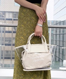 Samantha Thavasa | 巾着付きビニールトートバッグ(トートバッグ)