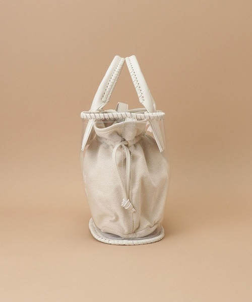 Samantha Thavasa（サマンサタバサ）の「巾着付きビニールトートバッグ（トートバッグ・レディース・ホワイト/レッド/エメラルド/ブラック・FREE）」の11枚目の写真