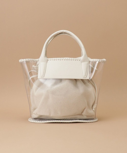 Samantha Thavasa（サマンサタバサ）の「巾着付きビニールトートバッグ（トートバッグ・レディース・ホワイト/レッド/エメラルド/ブラック・FREE）」の12枚目の写真