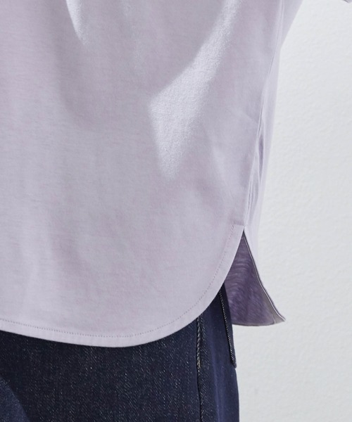 ROPE' PICNIC（ロペピクニック）の「【2WAY】フリルカットソー（Tシャツ/カットソー・レディース・ホワイト/チャコールグレー/ラベンダー/グリーン系その他/ピンク系その他2・38）」の15枚目の写真