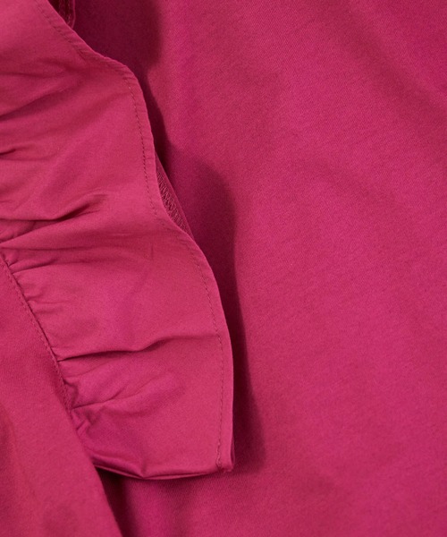 ROPE' PICNIC（ロペピクニック）の「【2WAY】フリルカットソー（Tシャツ/カットソー・レディース・ホワイト/チャコールグレー/ラベンダー/グリーン系その他/ピンク系その他2・38）」の12枚目の写真