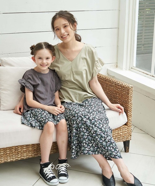 ROPE' PICNIC（ロペピクニック）の「【2WAY】フリルカットソー（Tシャツ/カットソー・レディース・ホワイト/チャコールグレー/ラベンダー/グリーン系その他/ピンク系その他2・38）」の20枚目の写真