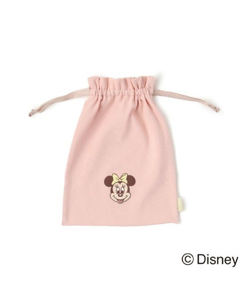 AJUGA.（アジュガ）の「KIDS Set up 巾着付　MINNIE Baby Pink×Beige【AJUGA.ディズニーコレクション】（Tシャツ/カットソー・キッズ・ピンク・90cm/110cm/100cm/120cm）」の8枚目の写真