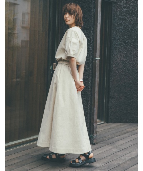 Re:EDIT（リエディ）の「ヴィーガンレザーベルトグルカサンダル（サンダル・レディース・ホワイト/ブラック・SMALL/MEDIUM/LARGE/X-LARGE）」の4枚目の写真