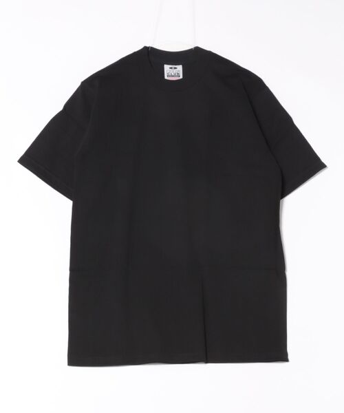 PRO CLUB (プロクラブ)の「PRO CLUB/プロクラブ 6.5オンス ビッグシルエット ヘビーウェット クルーネック Tシャツ/無地T(Tシャツ/カットソー・メンズ・ネイビー/グレー/グリーン/ホワイト/ブラック/チャコールグレー・LARGE/X-LARGE/MEDIUM)」の3枚目の写真