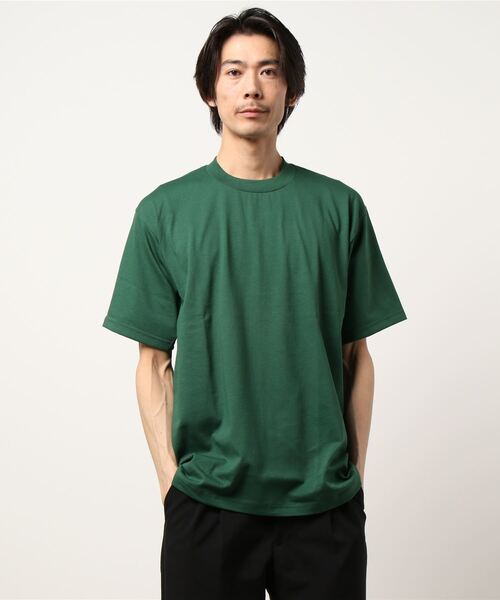 PRO CLUB (プロクラブ)の「PRO CLUB/プロクラブ 6.5オンス ビッグシルエット ヘビーウェット クルーネック Tシャツ/無地T(Tシャツ/カットソー・メンズ・ネイビー/グレー/グリーン/ホワイト/ブラック/チャコールグレー・LARGE/X-LARGE/MEDIUM)」の11枚目の写真