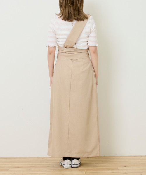 Ambre Neige(アンブルネージュ)の「2WAYワンショルダースカート/【WEB/EC限定商品】(スカート・レディース・ダークブラウン/オレンジ/ライトベージュ・FREE)」の21枚目の写真