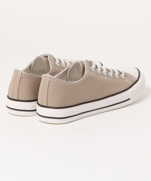 ikka（イッカ）の「【伸びる靴ひも】撥水キャンバススニーカー（スニーカー・レディース・オートミール/ブラック/オフホワイト/グレー/その他/ブルー/グリーン/ライトグレー/ライトブルー・L/XL/M）」の14枚目の写真