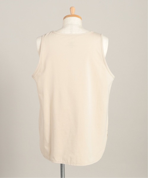 JOURNAL STANDARD relume（ジャーナルスタンダード　レリューム）の「SUPIMA*SOLOTEX PLATING タンクトップ（タンクトップ・メンズ・ホワイト/ブラック/ホワイト×ホワイト・MEDIUM/LARGE）」の4枚目の写真