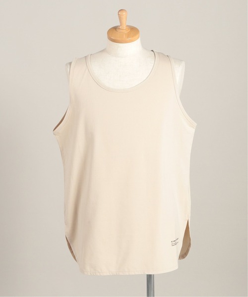 JOURNAL STANDARD relume（ジャーナルスタンダード　レリューム）の「SUPIMA*SOLOTEX PLATING タンクトップ（タンクトップ・メンズ・ホワイト/ブラック/ホワイト×ホワイト・MEDIUM/LARGE）」の5枚目の写真