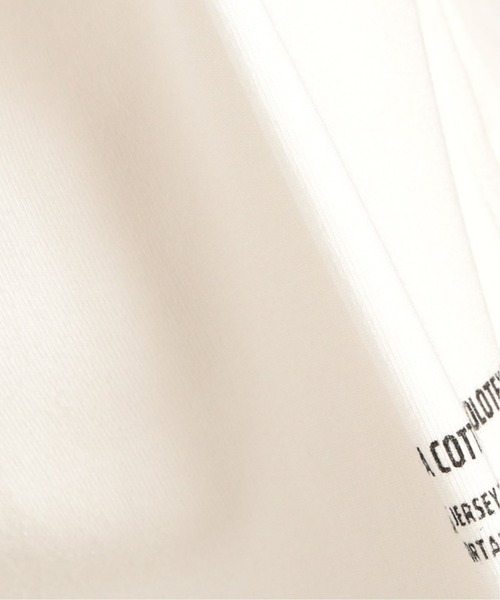 JOURNAL STANDARD relume（ジャーナルスタンダード　レリューム）の「SUPIMA*SOLOTEX PLATING タンクトップ（タンクトップ・メンズ・ホワイト/ブラック/ホワイト×ホワイト・MEDIUM/LARGE）」の6枚目の写真