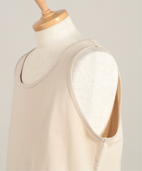 JOURNAL STANDARD relume（ジャーナルスタンダード　レリューム）の「SUPIMA*SOLOTEX PLATING タンクトップ（タンクトップ・メンズ・ホワイト/ブラック/ホワイト×ホワイト・MEDIUM/LARGE）」の10枚目の写真