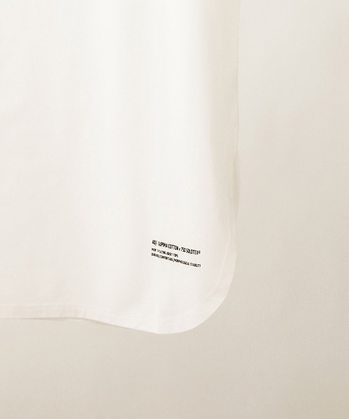 JOURNAL STANDARD relume（ジャーナルスタンダード　レリューム）の「SUPIMA*SOLOTEX PLATING タンクトップ（タンクトップ・メンズ・ホワイト/ブラック/ホワイト×ホワイト・MEDIUM/LARGE）」の20枚目の写真