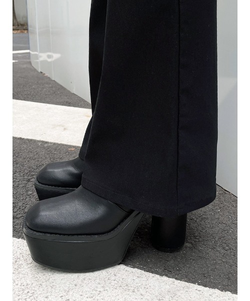 ENVYM（アンビー）の「フレアカラージェギンス（その他パンツ・レディース・ブラック・S/M）」の11枚目の写真