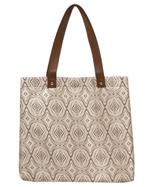 select MOCA（セレクトモカ）の「2021 AW ジャガードトートバッグ（トートバッグ・レディース・ダークブラウン/ベージュ・FREE）」の6枚目の写真