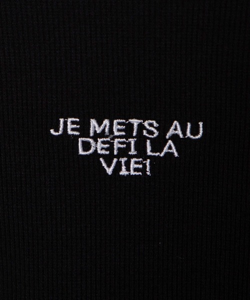 WEGO（ウィゴー）の「WEGO/ロゴ刺繍ロンT（Tシャツ/カットソー・レディース・ホワイト/ブラック/ブラック系その他5/その他1/グリーン系その他5・FREE）」の16枚目の写真