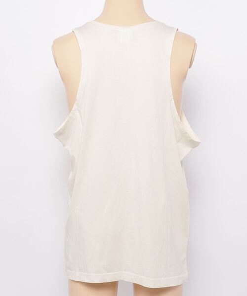 Reebok(リーボック)の「レズミルズ ノンダイ タンクトップ (タンクトップ・メンズ・オフホワイト・MEDIUM/X-SMALL/X-LARGE/XXX-LARGE/SMALL/LARGE/XX-LARGE)」の3枚目の写真